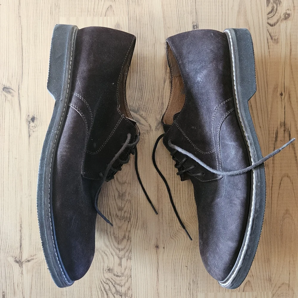 Colter Creek Men's Suede Shoes - Picture 2 of 7